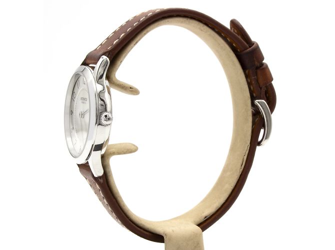 Reloj Hermès, modelo Slim (CA2.110) Plata - vista 2