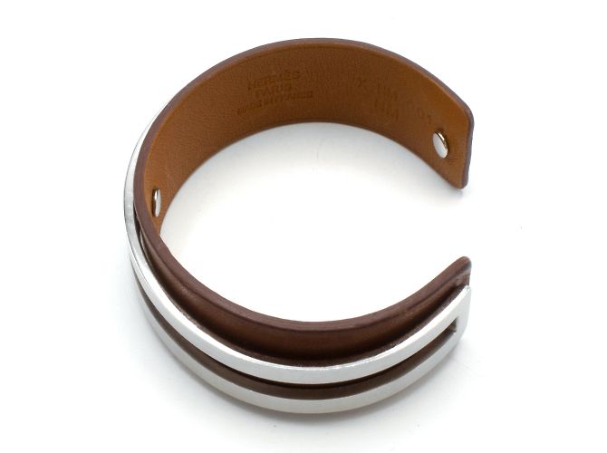 Pulsera Agatha Hermès. Castaño - vista 3