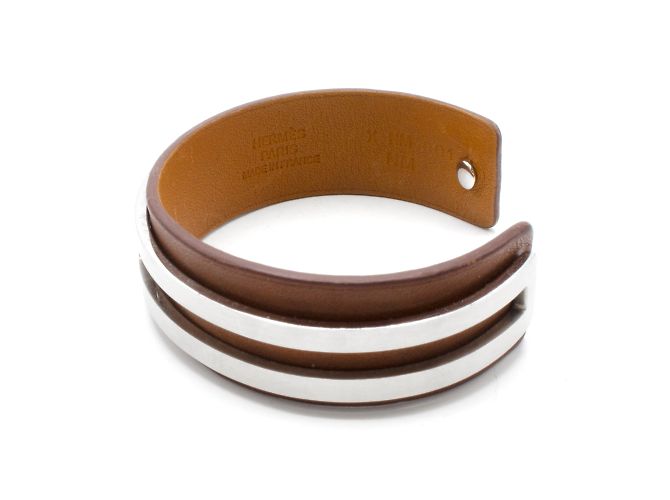 Pulsera Agatha Hermès. Castaño - vista 4