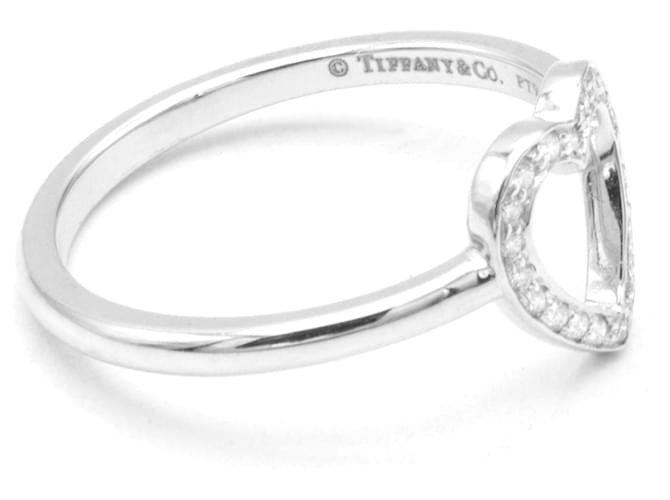 Herzring von Tiffany & Co. Silber - Ansicht 2