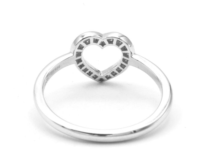 Herzring von Tiffany & Co. Silber - Ansicht 3