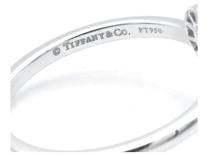 Herzring von Tiffany & Co. Silber - Ansicht 4