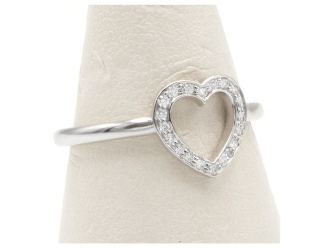 Herzring von Tiffany & Co. Silber - Ansicht 5