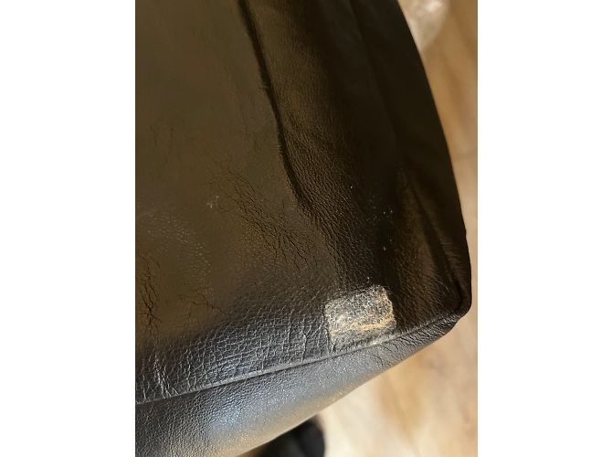 Borsa Chanel CC in pelle d'agnello nera Nero - vista 9