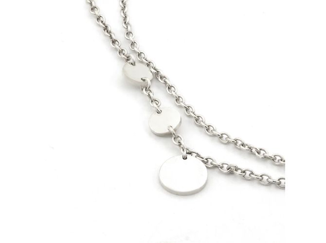 collana sautoir di Hermès Argento - vista 5