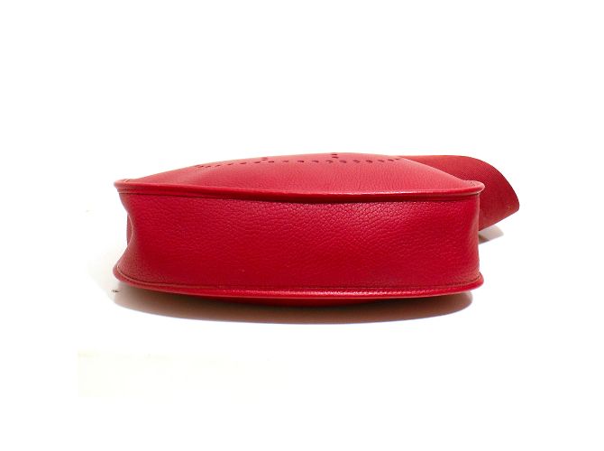 Hermès Evelyne Schultertasche. Rot - Ansicht 7