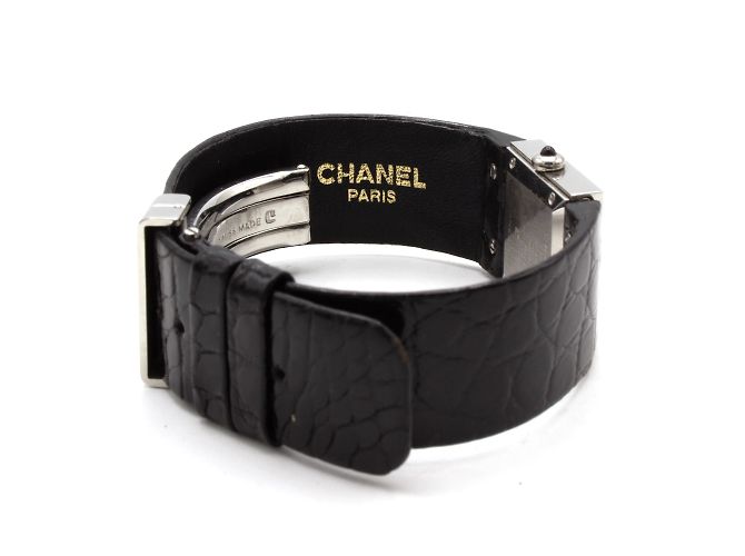 Matelassée-Uhr von Chanel Silber - Ansicht 4