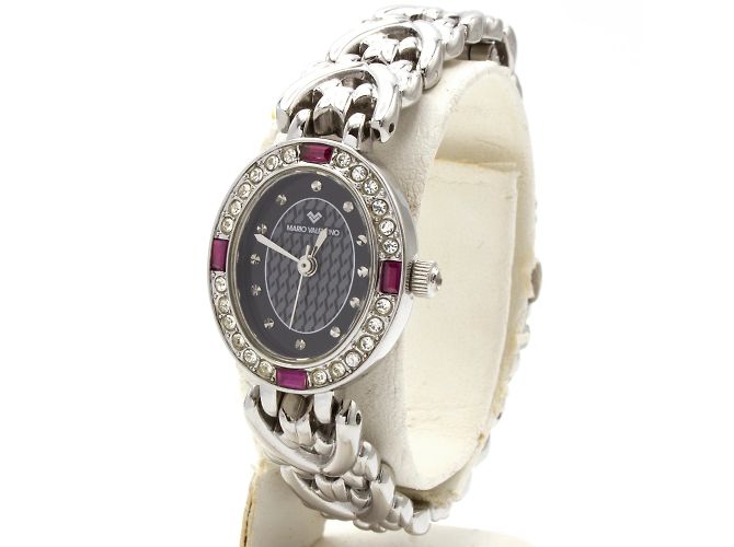 Autre Marque Uhr von Mario Valentino. Silber - Ansicht 2
