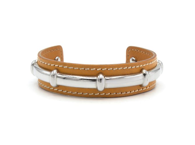 Hermès Agatha-Armband. Silber - Ansicht 3