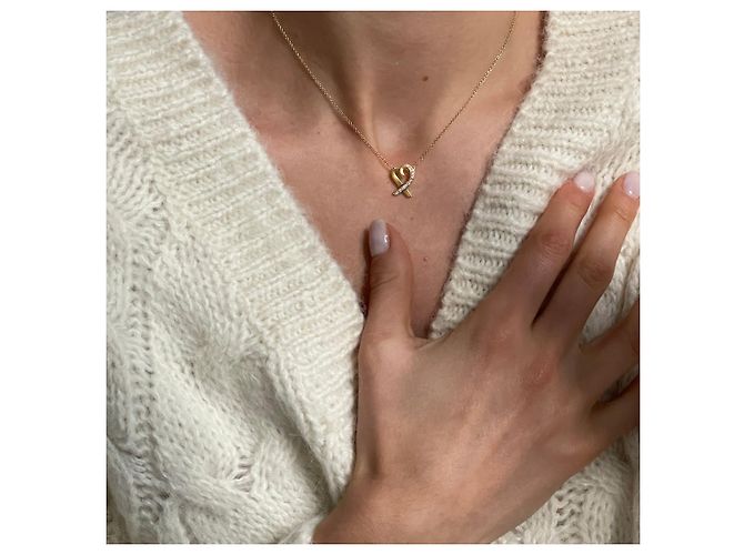 Collana Loving Heart di Tiffany & Co. D'oro - vista 2