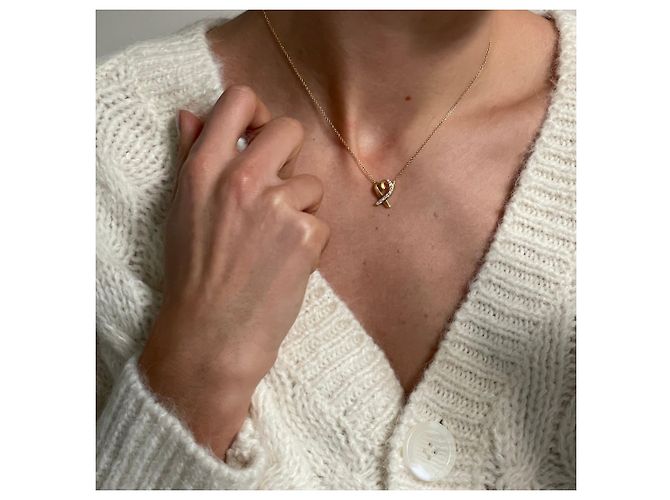 Collana Loving Heart di Tiffany & Co. D'oro - vista 6
