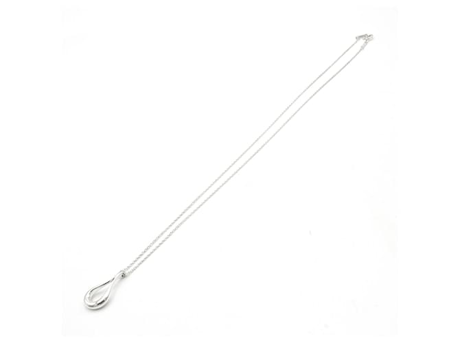 Collana Tiffany & Co modello "Open Teadrop". Argento - vista 2