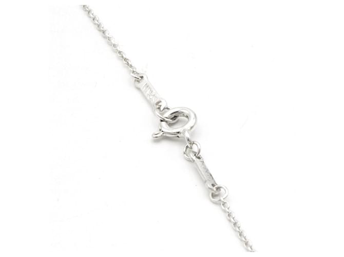 Collana Tiffany & Co modello "Open Teadrop". Argento - vista 3