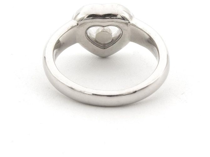 Anillo Chopard "Happy Diamonds". Plata - vista 3