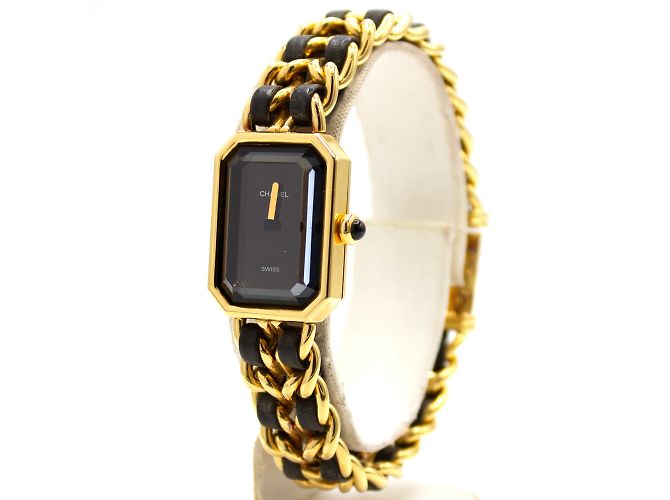 Première-Uhr von Chanel. Golden - Ansicht 3