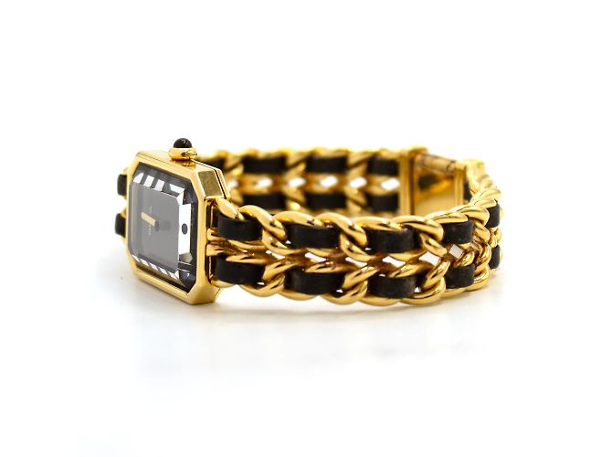 Première-Uhr von Chanel. Golden - Ansicht 4