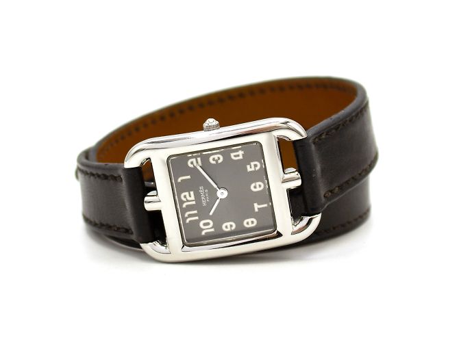 Reloj Hermès Cape Cod (modelo CC1.210) para mujeres. Negro - vista 2