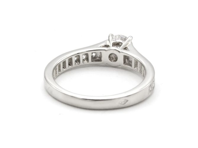 Cartier-Ring, Modell "Solitaire 1895". Silber - Ansicht 4