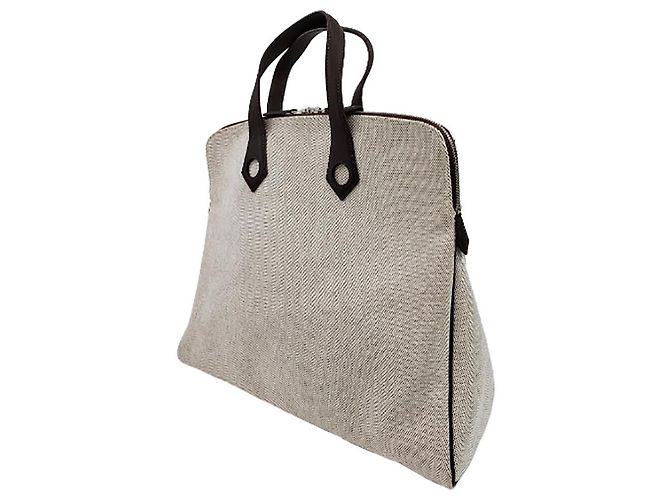 Trim Heeboo-Tasche von Hermès. Beige - Ansicht 2
