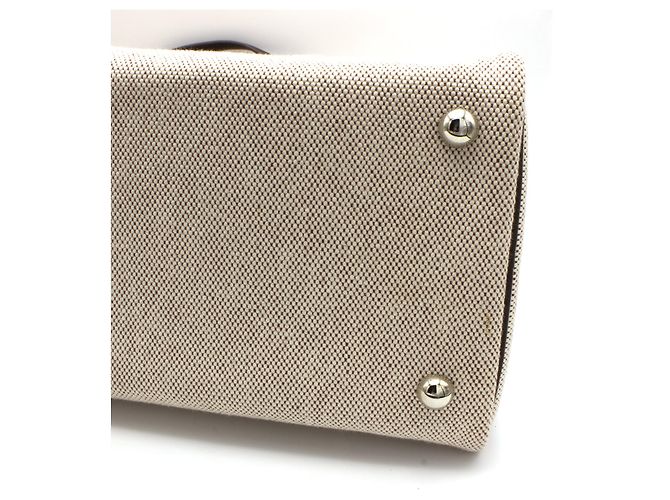 Trim Heeboo-Tasche von Hermès. Beige - Ansicht 3