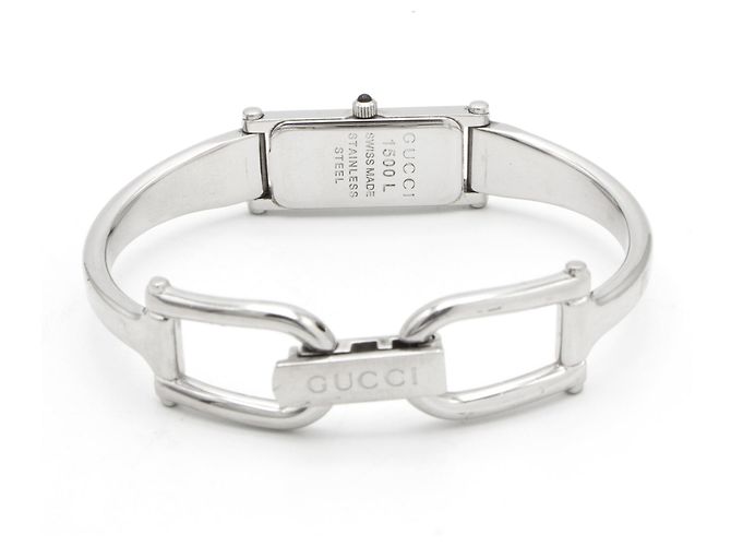 Gucci-Uhr, Modell 1500L Silber - Ansicht 4