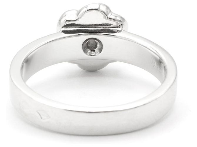 Anello Chanel Camelia in oro bianco 18K e diamante Argento - vista 6