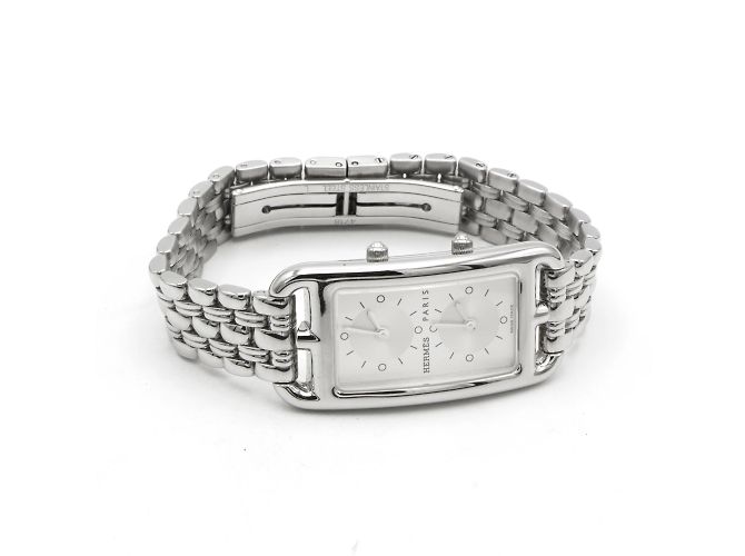 Orologio Hermès Cape Cod CC3.210. Argento - vista 3