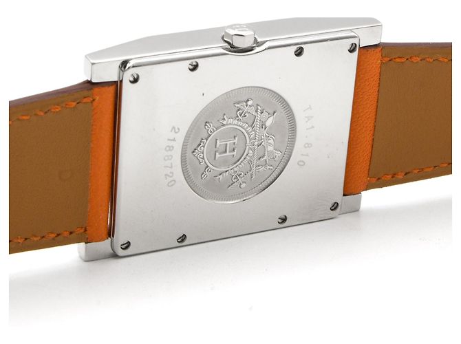 Relógio Automático Hermès Tandem Aço Prateado Prata - vista 3