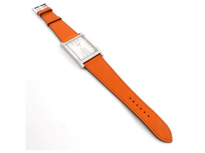 Relógio Automático Hermès Tandem Aço Prateado Prata - vista 5
