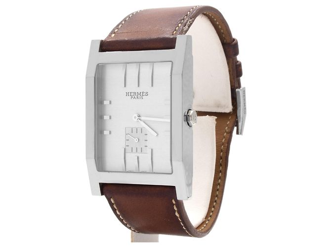 Relógio Hermès Tandem Automático de Aço Prateado Prata - vista 2