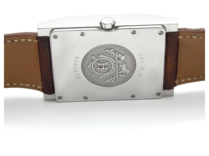 Relógio Hermès Tandem Automático de Aço Prateado Prata - vista 4