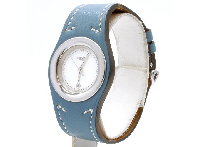 Harnais Uhr (HA1.210) von Hermès Silber - Ansicht 2