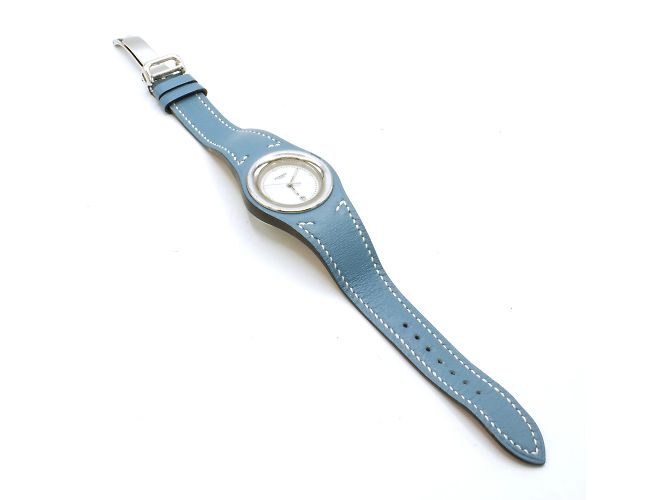 Harnais Uhr (HA1.210) von Hermès Silber - Ansicht 3
