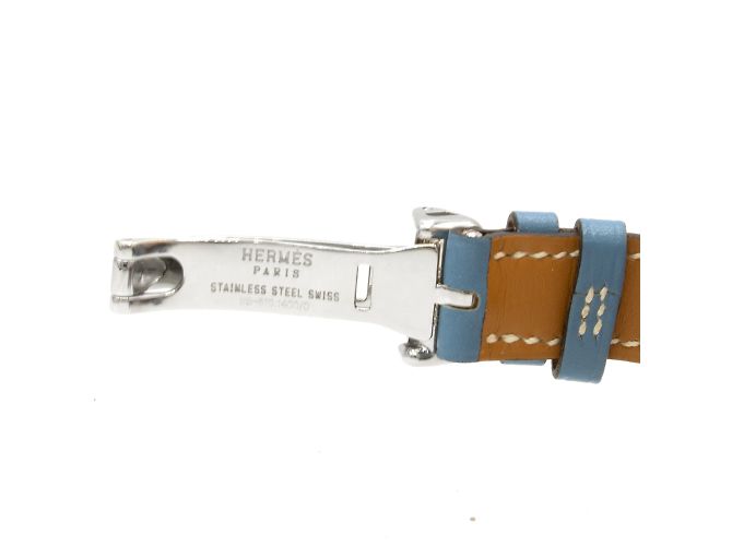 Harnais Uhr (HA1.210) von Hermès Silber - Ansicht 6