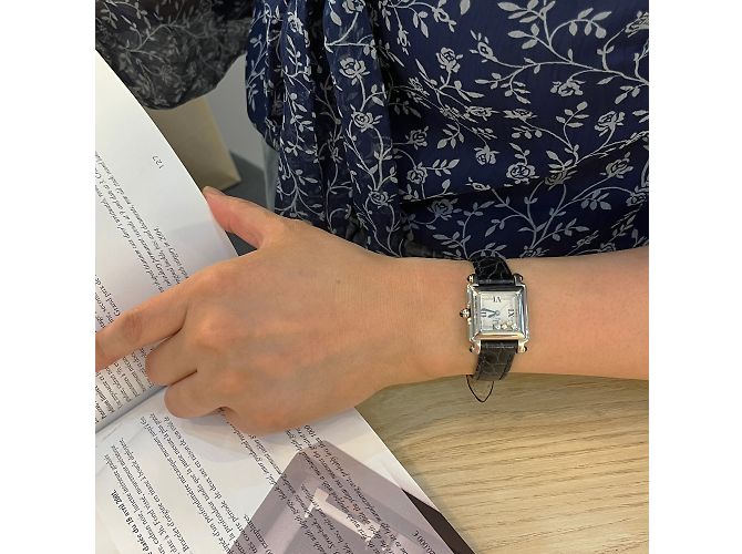 Chopard Happy Sport Uhr. Silber - Ansicht 3