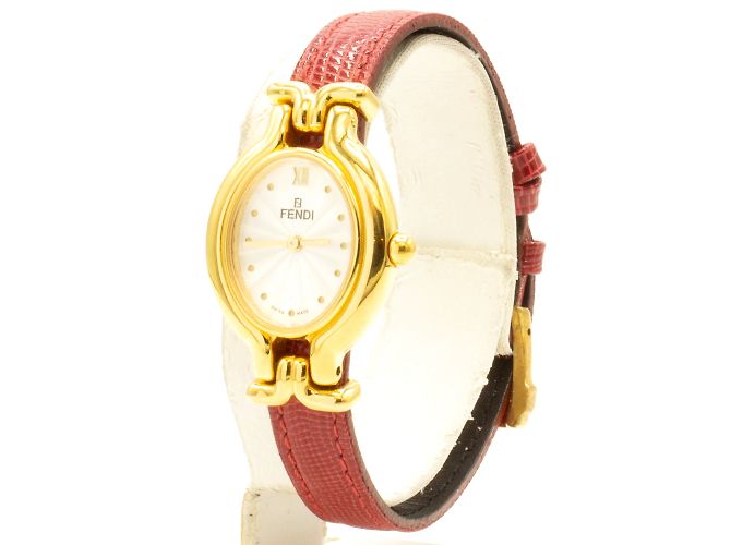 Fendi-Uhr, Modell 640L. Golden - Ansicht 2