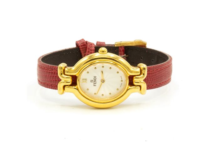 Fendi-Uhr, Modell 640L. Golden - Ansicht 4
