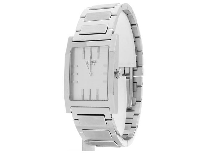 Orologio Hermès Tandem TA1.710 modello misto (uomini e donne). Argento - vista 3