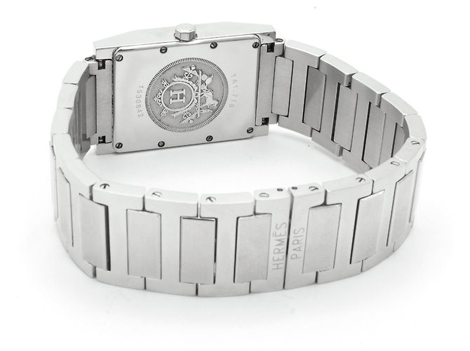 Orologio Hermès Tandem TA1.710 modello misto (uomini e donne). Argento - vista 6