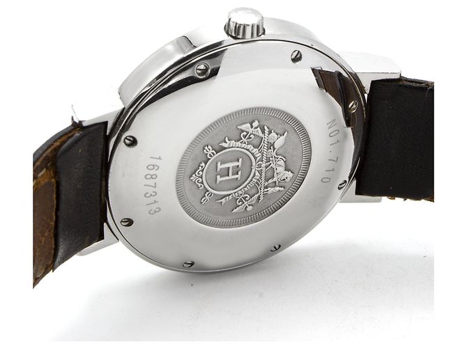 Orologio Hermès Nomade (NO1.710) Nero - vista 4