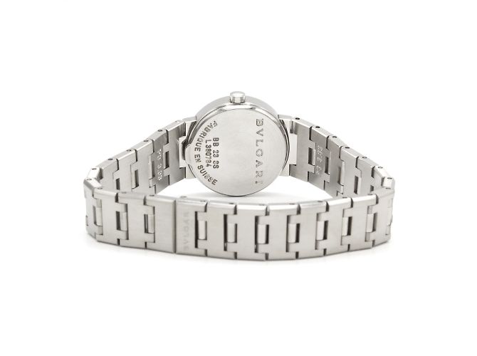 Bulgari-Uhr, Modell "Tubogas". Silber - Ansicht 3