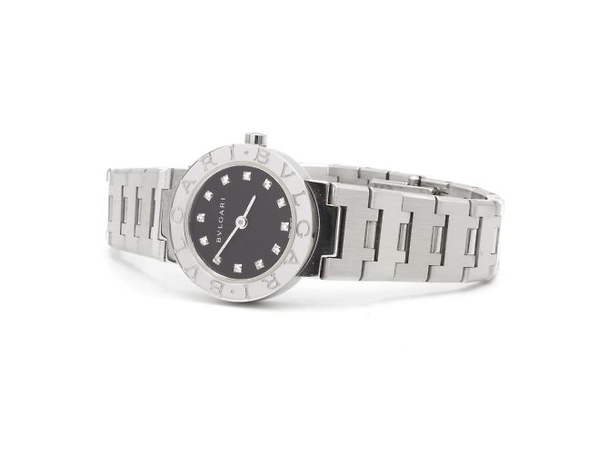 Bulgari-Uhr, Modell "Tubogas". Silber - Ansicht 4