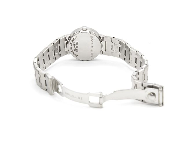 Bulgari-Uhr, Modell "Tubogas". Silber - Ansicht 5