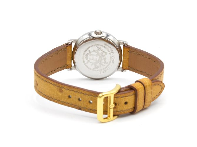 Relógio Sellier da Hermès. Dourado - vista 6