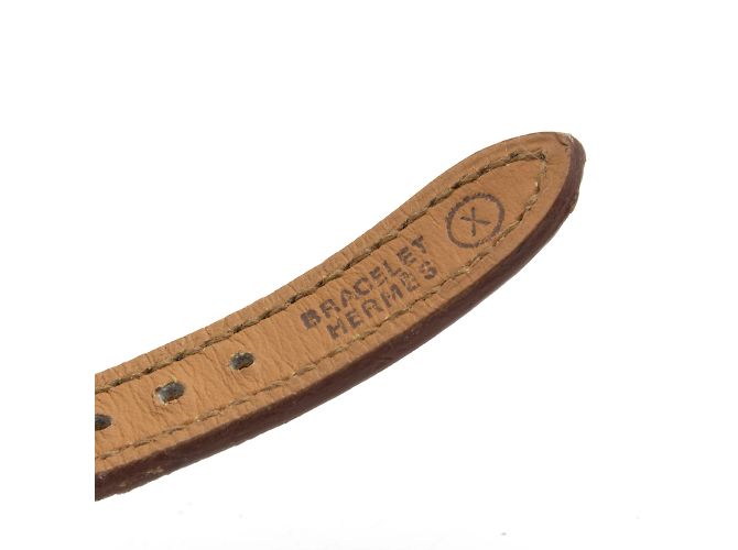 Relógio Sellier da Hermès. Dourado - vista 7