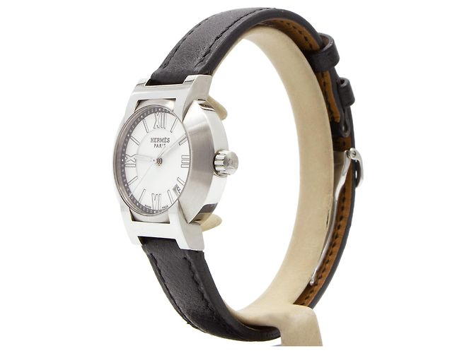 Hermès Nomade Uhr (NO1.210). Schwarz - Ansicht 2