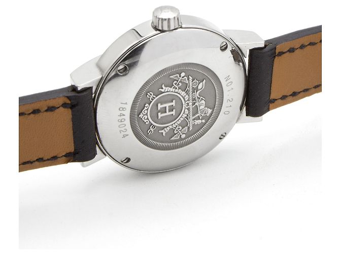 Hermès Nomade Uhr (NO1.210). Schwarz - Ansicht 5