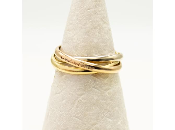 Anello Cartier "Trinity". D'oro - vista 2
