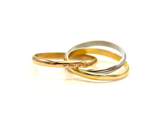 Anello Cartier "Trinity". D'oro - vista 7