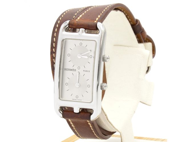 Montre Cape Cod CC3.210 par Hermès. Argenté - vue 2